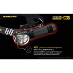 Lanterna Nitecore HC35