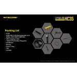 Lanterna Nitecore HC35