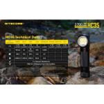Lanterna Nitecore HC35