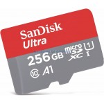 Card de memorie SanDisk Ultra microSDXC, 256GB, 150MB/s, A1, Class 10, UHS-I, SD Adapter