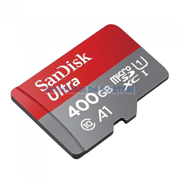 Card de memorie SanDisk Ultra microSDXC, 256GB, 150MB/s, A1, Class 10, UHS-I, SD Adapter