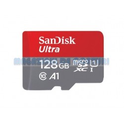 Card de memorie SanDisk Ultra microSDXC, 128GB,140MB/s, A1, Class 10, UHS-I, SD Adapter