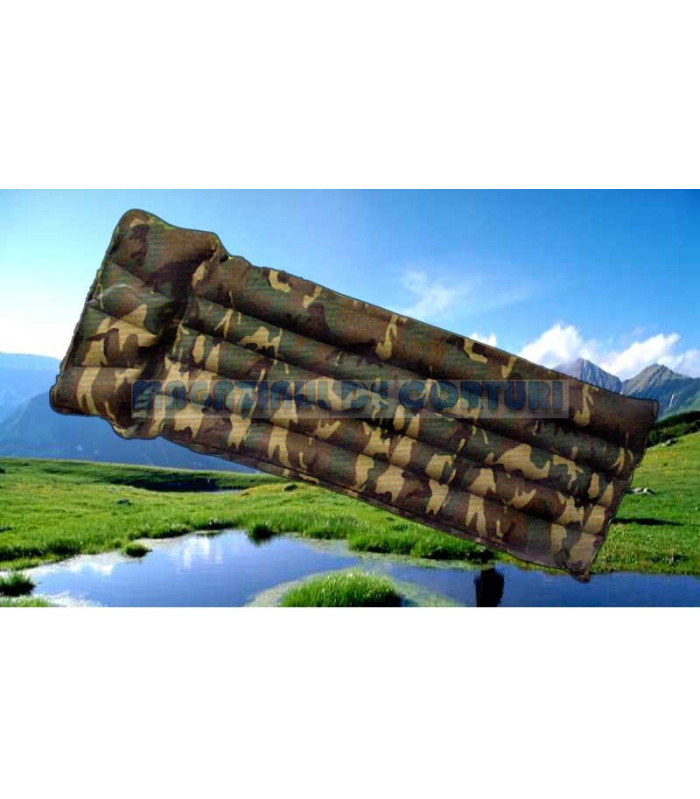 Saltea Single Camouflaj