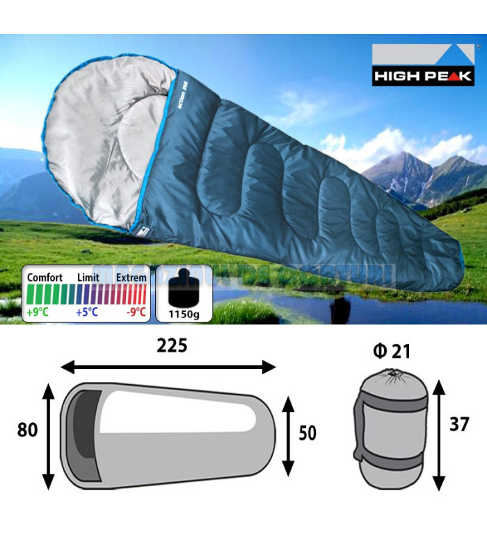 Sac dormit mumie ACTION 250