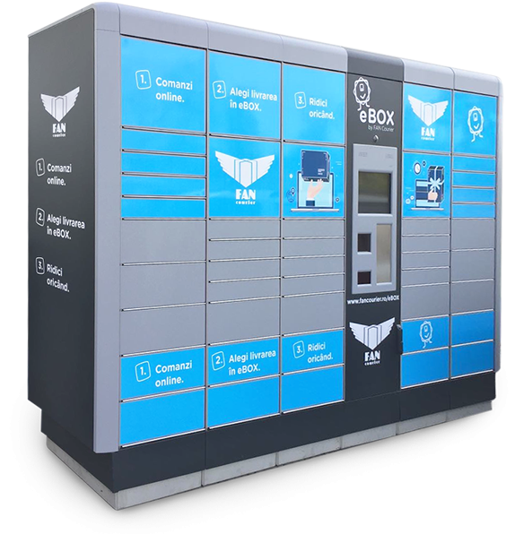 Fan Courier FANBOX - (plata cu card la ridicare colet)